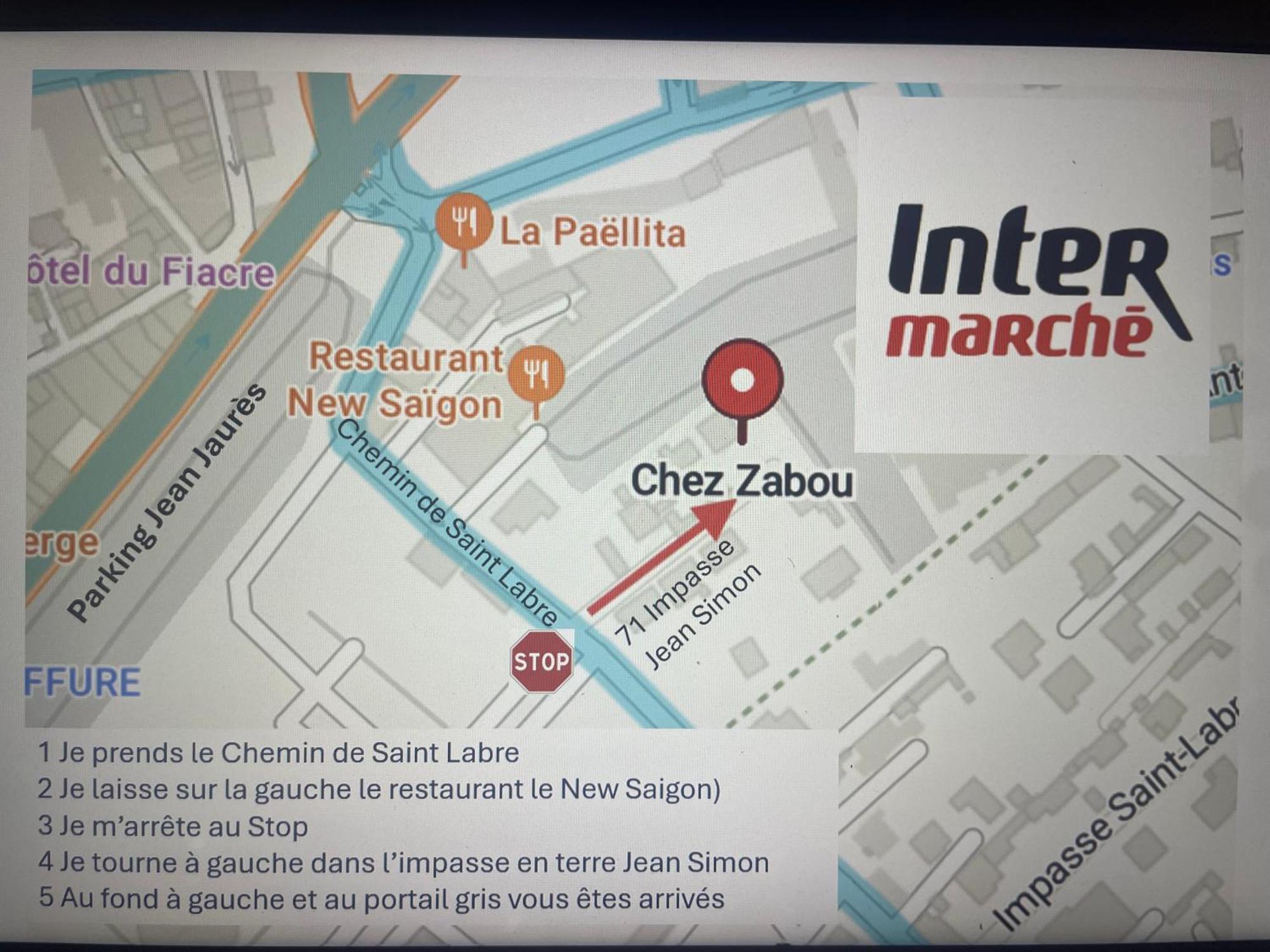 "Chambre" Chez Zabou Карпентра Екстериор снимка